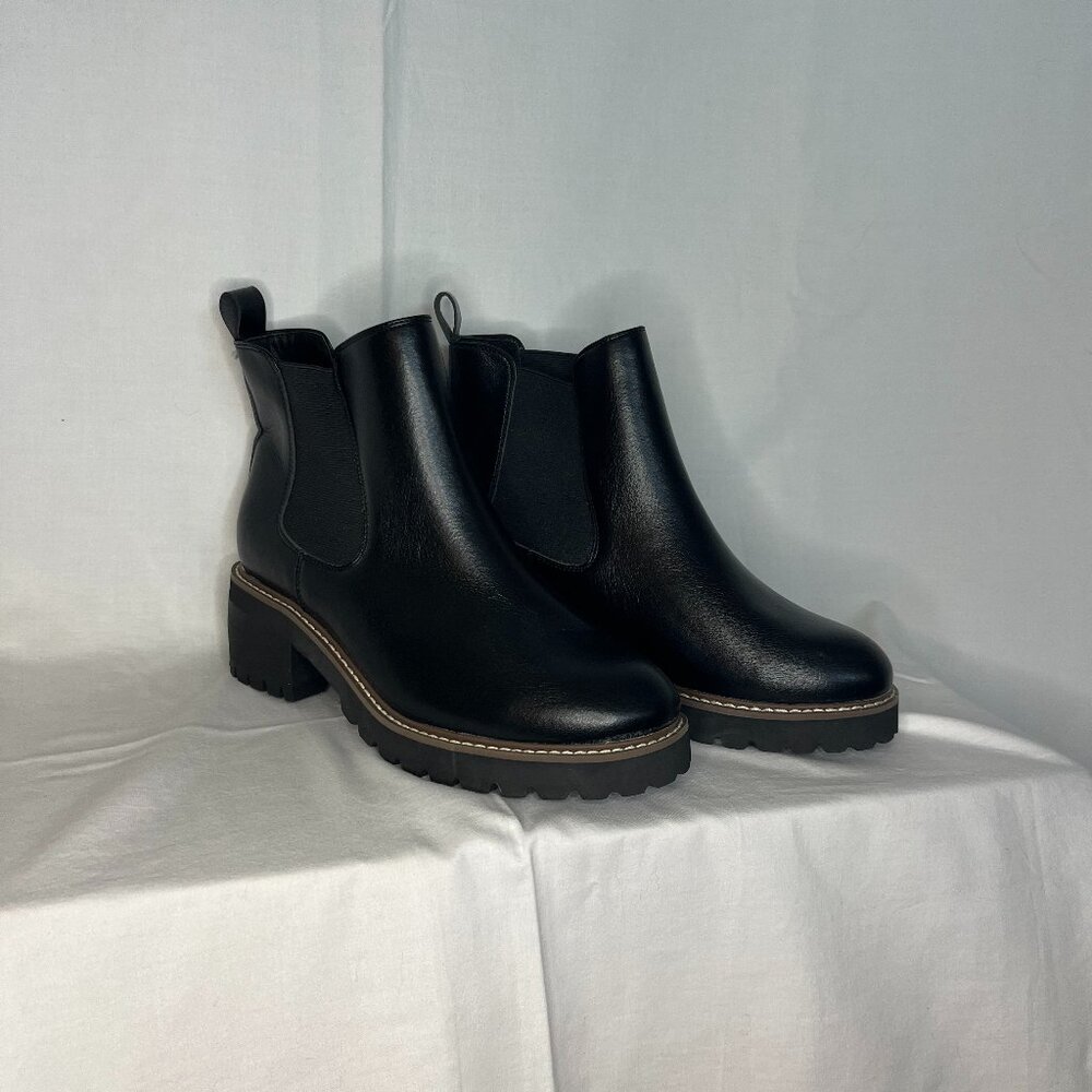 Lane Bryant Dream Cloud Faux-Leather Chelsea Bootie 8.5W